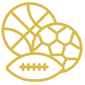 Various types of sports