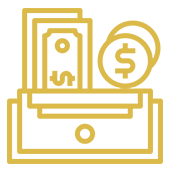 Convenient withdrawals and deposits